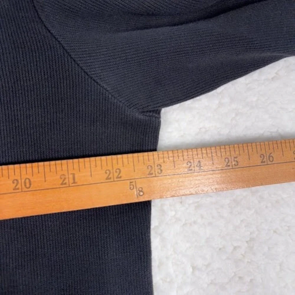 Cutter & Buck 1/4 Zip Pullover Sweater Mens Medium Black Warm Fall Winter